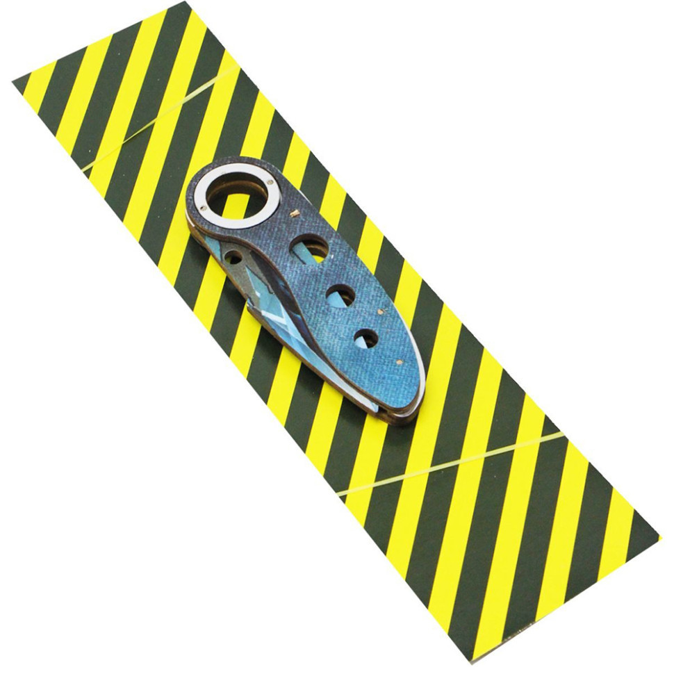 Ніж дерев'яний сувенірний "SO-2 ФЛІП DRAGON GLASS" FL-DG, фото 1