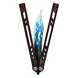 Ніж дерев'яний сувенірний "SO-2 Метелик COLD FLAME" SO2BAL-C, фото 6