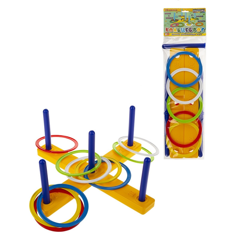 Дитяча гра для вулиці Кільцекид 1-074, 17 деталей, фото 1