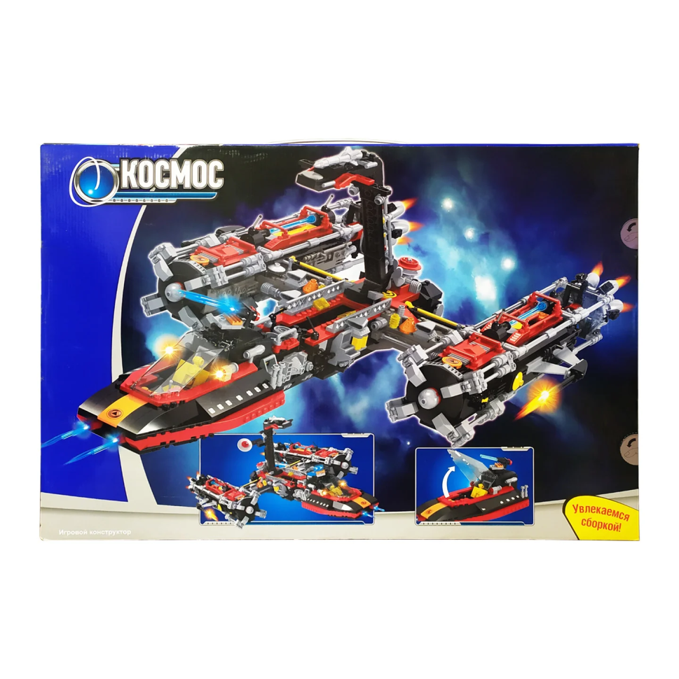 Дитячий конструктор "Космічний корабель" Keedo 25114, 1758 ел., фото 1