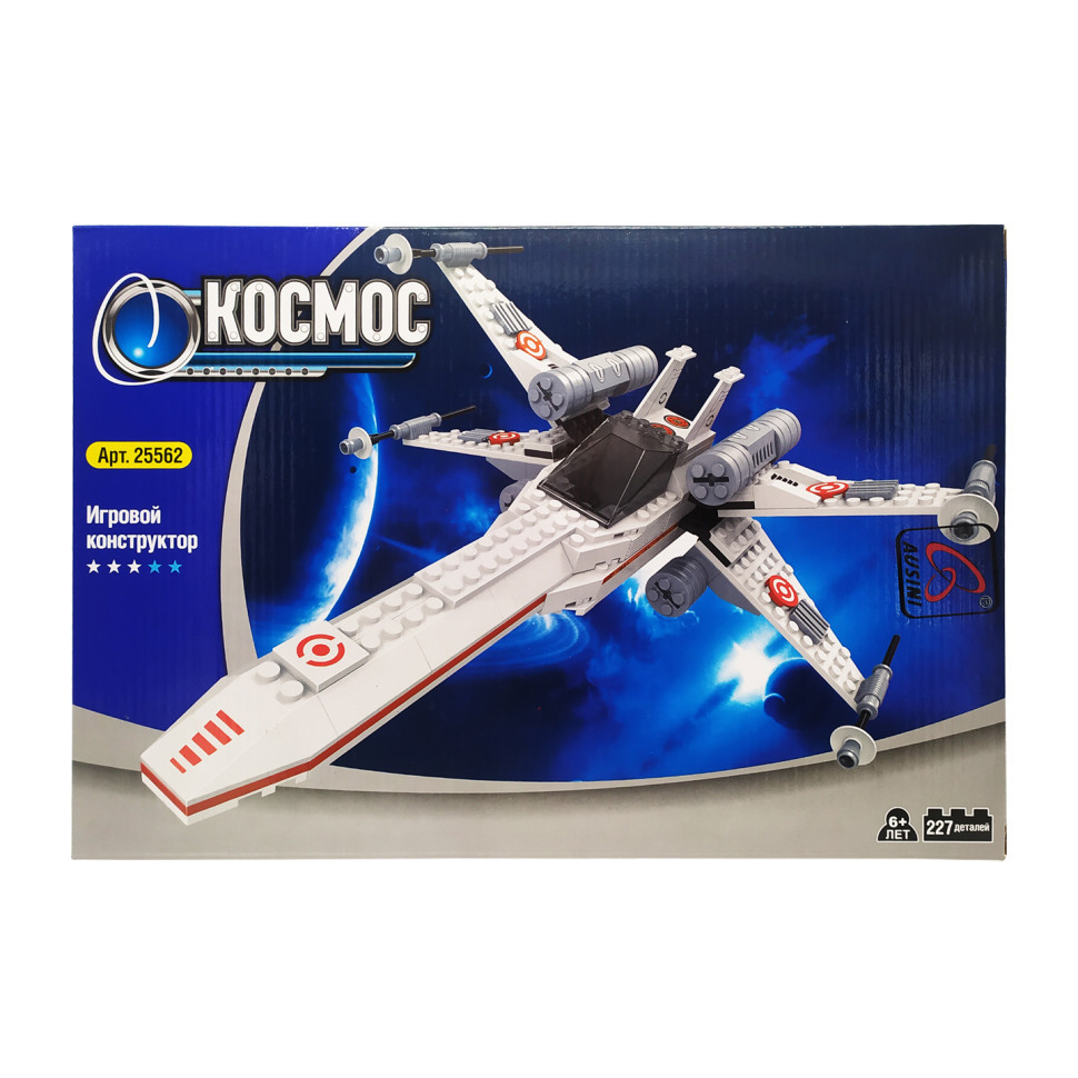 Дитячий конструктор "Відкритий космос"Keedo 25562, 227 елемента, фото 1