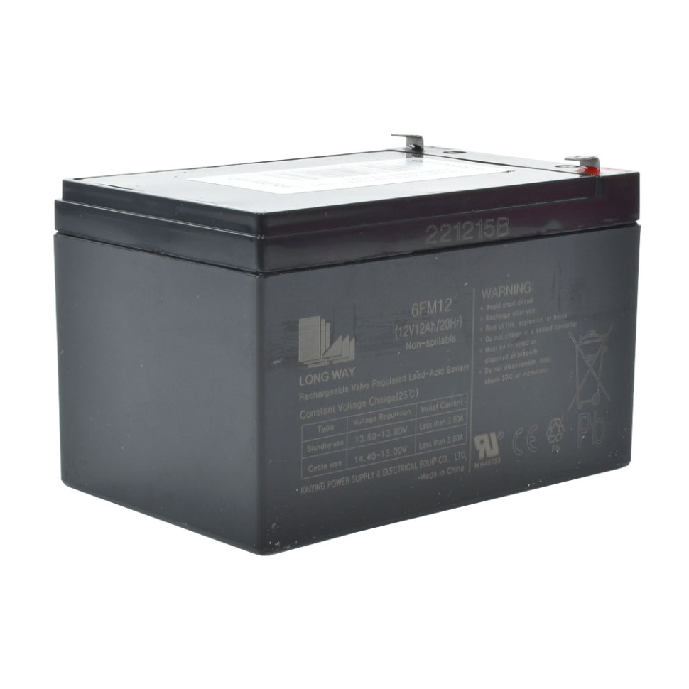 Акумуляторна батарея універсальна LONG WAY 12V12Ah-BATTERY, фото 1