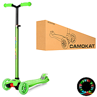 Самокат дитячий MAXI iTrike JR3-060-22-GR з підсвічуванням