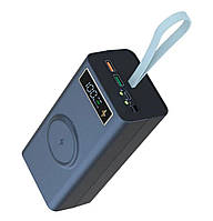 Корпус для повербанка на 21 акумулятор 18650 до 72 000 мАг, Кейс для Pawer Bank зі швидким заряджанням QC4+QC3