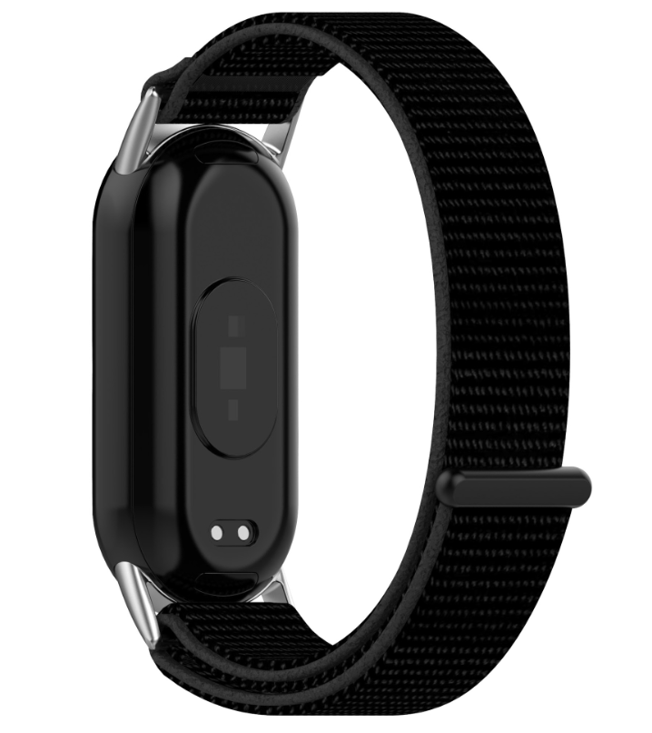 Ремешок DK для Xiaomi Mi Smart Band 8 | Nylon Sport Loop (018018) (black)