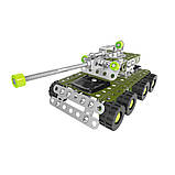 Металевий конструктор Танк ТехноК 4951TXK, 174 деталі, фото 2