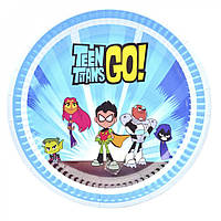 Набір паперових тарілок "Титани" 7038-0052, 10 шт.