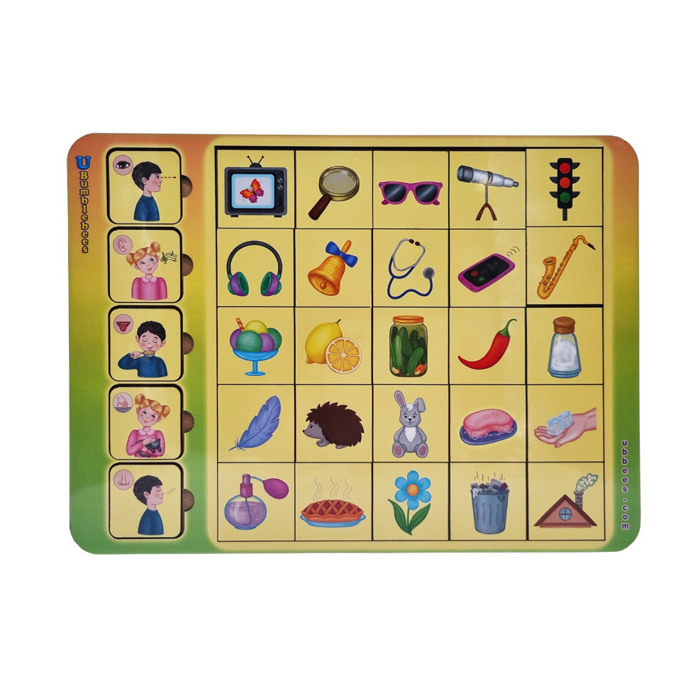 Розвивальна гра Асоціації "Органи чуття" (ПСД208) PSD208, фото 1