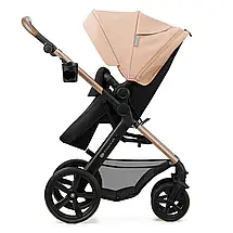 Коляска універсальна 3в1 Kinderkraft Moov 2 Sand Beige Бежева, фото 5