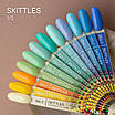 Гель-лак Nice for you Skittles Cool 177-С Світло-синій 8.5 г, фото 4