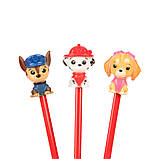 Набір колекційних фігурок-топерів Щенячий патруль Sambro PWP20-3980-KV-FO-1 серії "Bop n Tops", фото 3