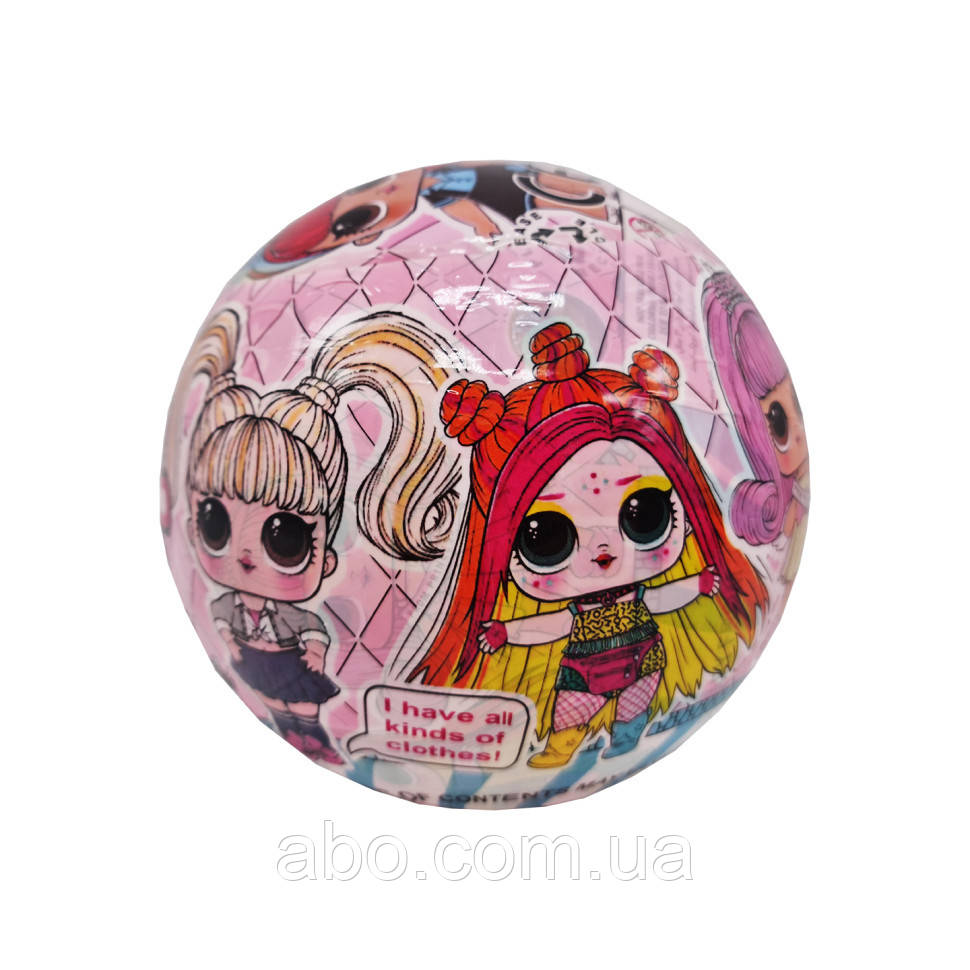 Дитяча лялька LOL B922 DOLL BEAUTIFUL FASHION у кулі, фото 1