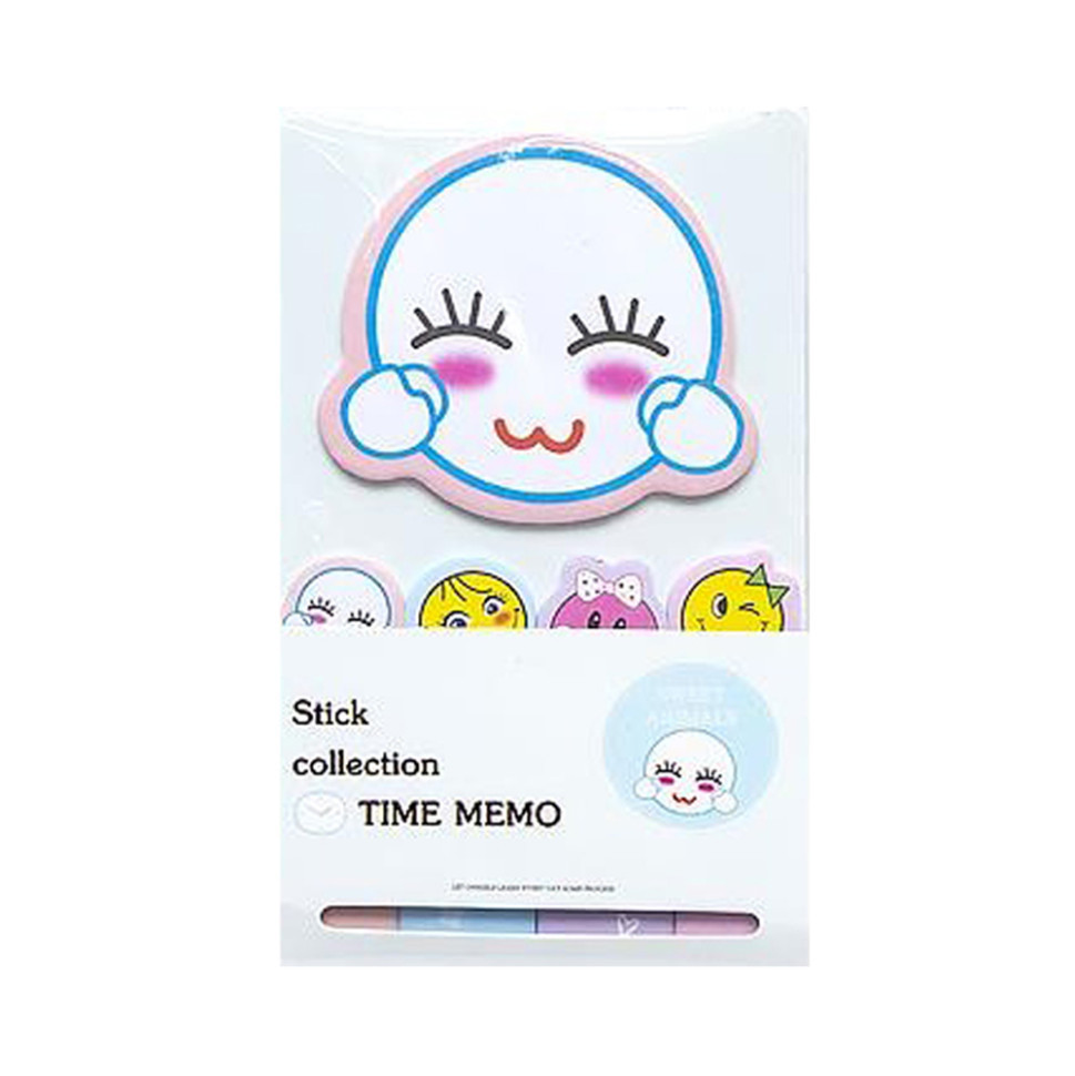 Паперові стікери Смайл Bambi N7-006-2 для нотаток, фото 1