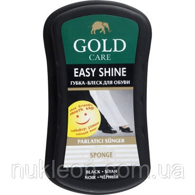 Популярний! Губка для взуття GoldCare Блиск Чорна (8697704013409) - Краща якість тільки на Nukleon.com.ua, фото 1