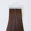 Натуральне Слов'янське Волосся на Стрічках 60 см 100 грам, Шоколад №03, фото 5