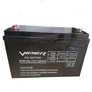 Акумулятор гелевий Viper 6-FM-100 12V 100AH