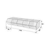 Диспенсер EKOSTAR для мармеладів, снеків, горіхів 5 комірок, фото 4