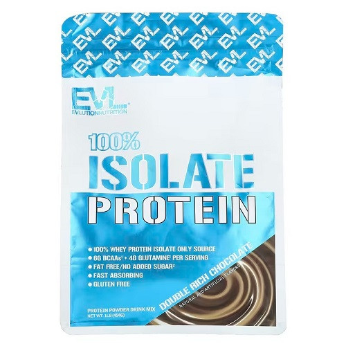 Протеїн ізолят сироватковий EVLution Nutrition 100% Isolate Protein (454 грам.)