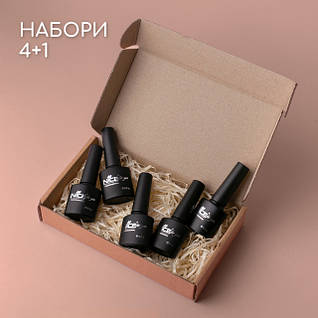 Акційні набори гель - лаків 4+1