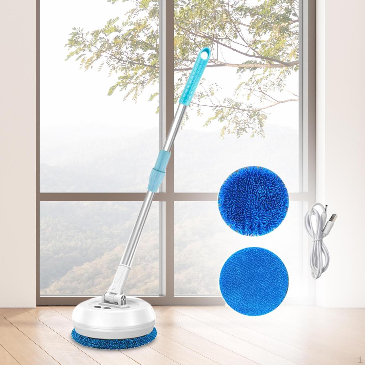 Акумуляторна швабра Wireless Cleaner для прибирання будинку з регульованою ручкою, фото 1