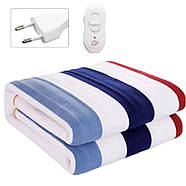 Простирадло електричне 160х120см 2 режими Електропростирадло полуторна, фото 2