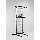 Універсальна шведська стінка пересувна турнік бруси лавка, фото 9