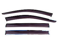 Дефлекторы окон Chery Tiggo 2 2017 \ ветровики Чери Тиго 2