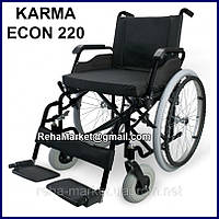 Легка Алюмінієва Інвалідна Коляска KARMA ECON 220 Wheelchair