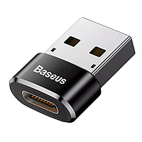 Перехідник Baseus CAAOTG-01 USB to Type-C чорний