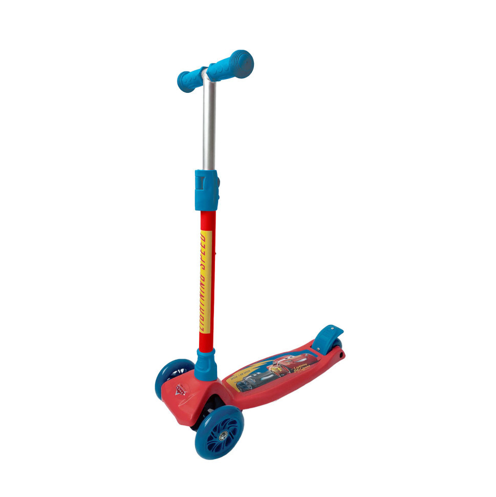 Дитячий самокат "Cars" Bambi LS2216 зі світлом, фото 1