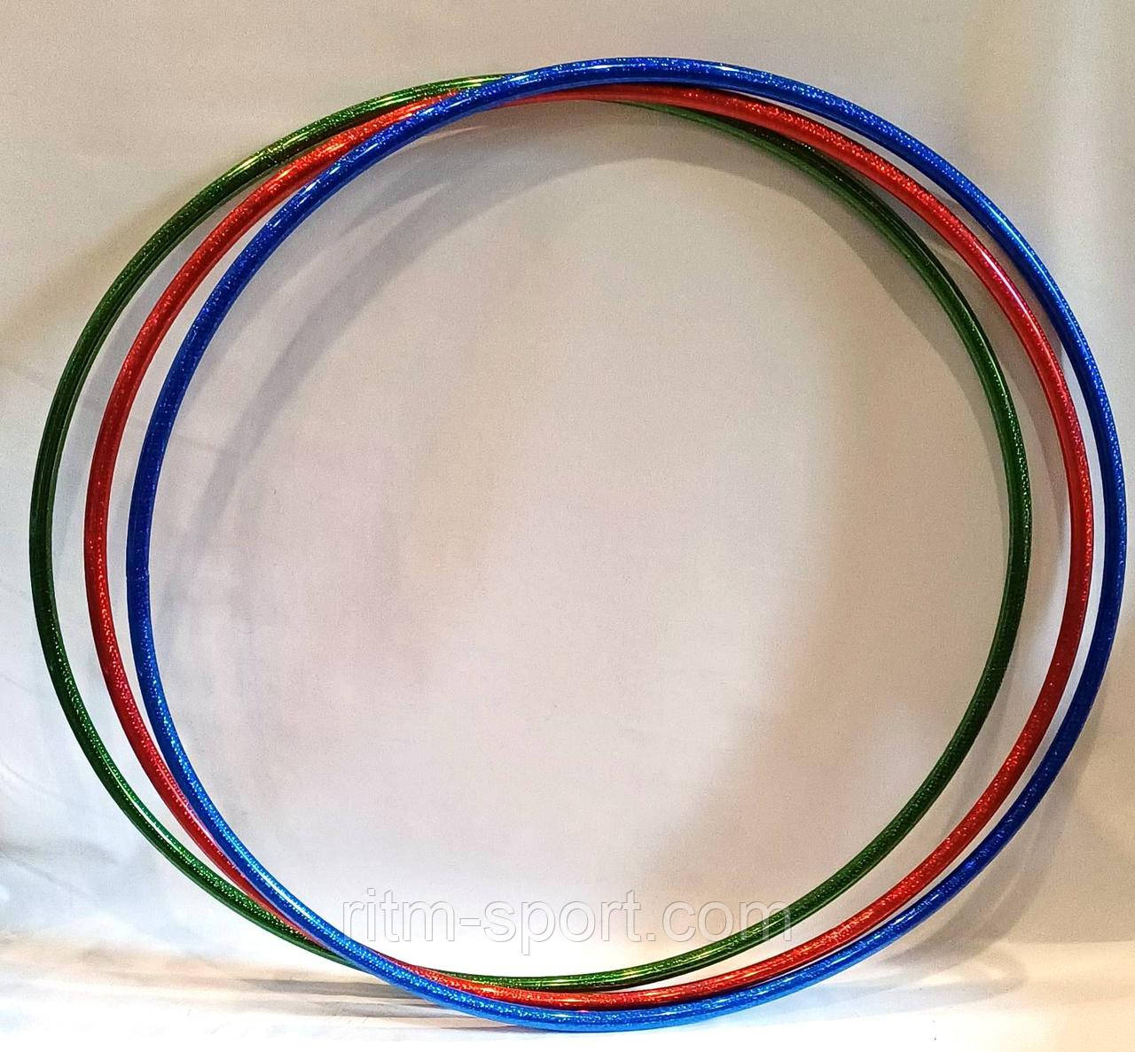 Обруч для художньої гімнастики в обмотці 75 см 80 см 90 см
