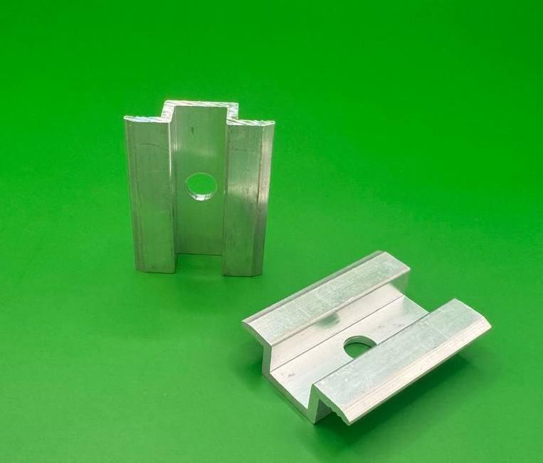 Притиск міжмодульний для сонячних панелей 50 мм, фото 1