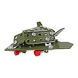 Дитячий металевий конструктор "Військова техніка" 9512TXK 430 деталей, фото 2