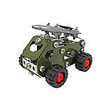 Дитячий металевий конструктор "Військова техніка" 9512TXK 430 деталей, фото 3