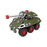 Дитячий металевий конструктор "Військова техніка" 9512TXK 430 деталей, фото 5
