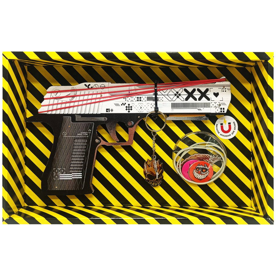 Зібрана модель Гумкостріл "DESERT EAGLE STREAM" DE-ST, фото 1