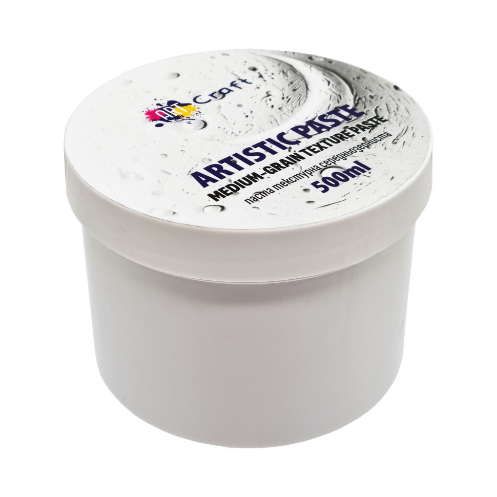 Паста для творчості середньозерниста текстурна 5020-AC 500 мл, фото 1