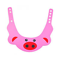 Захисний козирок для купання "Свинка" MGZ-0907(Pink) EVA гума