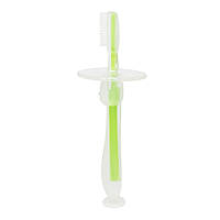 Силіконова зубна щітка Mumlove MGZ-0707(Green) з обмежувачем