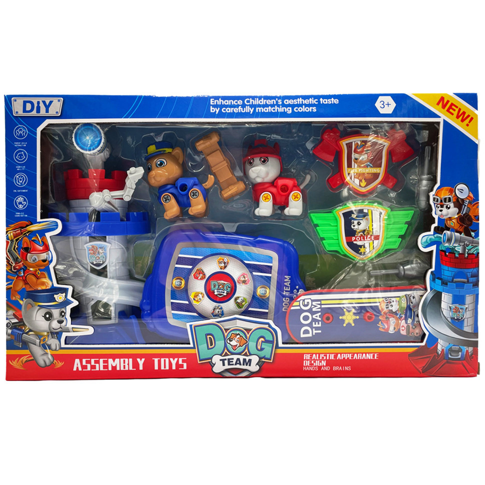 Ігровий набір "Щенячий патруль" База Bambi 627-19-2 фігурки з аксесуарами, фото 1