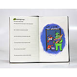 Міні планер "Зоряне небо" 22302-KR перероблений замінник шкіри еко, 130х210 мм, фото 8