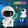 Проєктор зоряного неба. Світильник Астронавт сидячий Mini з пультом, фото 4