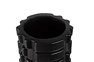 Масажний ролик (роллер) PowerPlay 4025 Massage Roller Чорний (33x14см.), фото 4