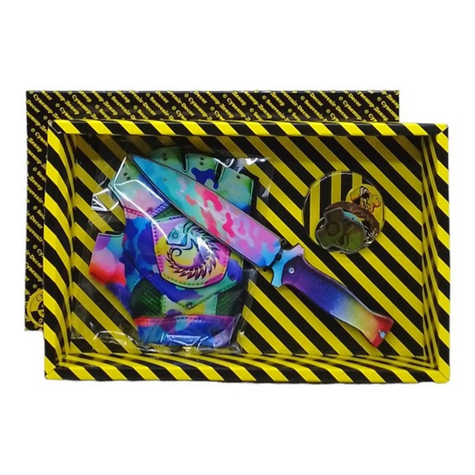 Сувенірні ножі BOX «Sting MIMIC» STIM-B, дерев'яні, фото 1