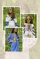 Дитячі вишиванки для дівчинки