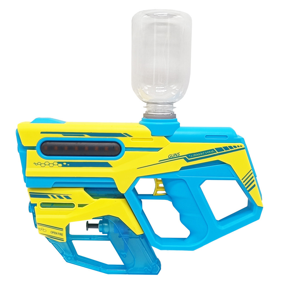 Дитячий водяний автомат 2 в 1 WATER GUN 1001C, на акумуляторі, фото 1