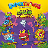 Ігровий набір фігурок "Діно Руйнівники" SuperThings PSTSD48TIN60, 5 ексклюзивних фігурок, фото 4