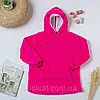 Дитяча толстовка подушка плед 3в1 з капюшоном і рукавами, Рожева / Флісове худі / Дитяча толстовка, фото 6