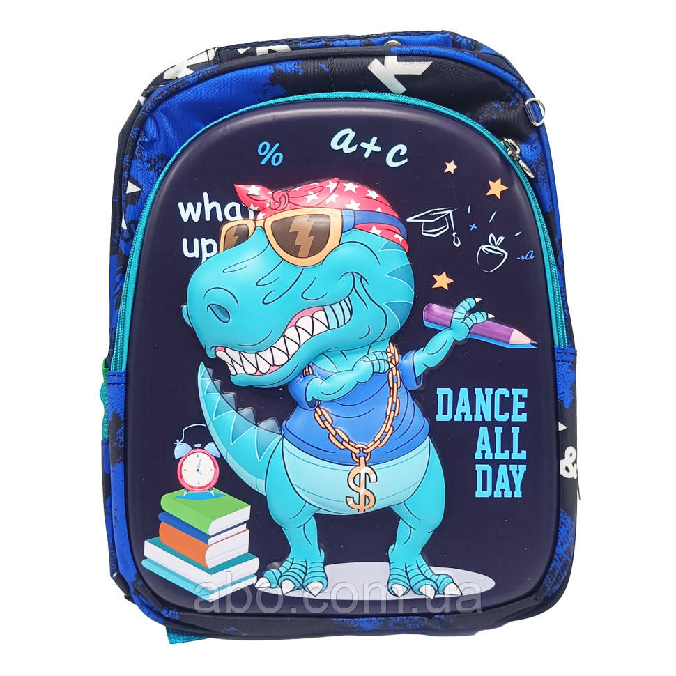 Рюкзак дитячий "Dance All Day" T2627(Turquoise) застібка-блискавка, 2 відділення