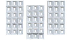 3D панель Пекін Білий